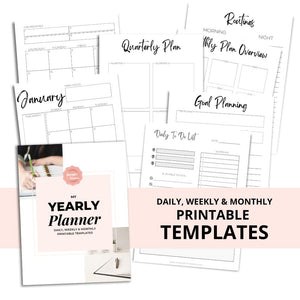 Yearly Planner (printable)