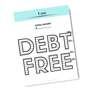 printable debt free tracker