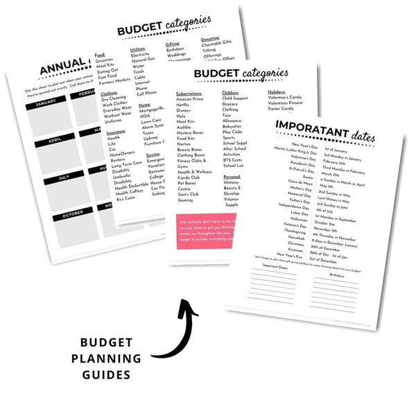 The Better Budget - planning guide