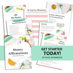 money affirmations workbook