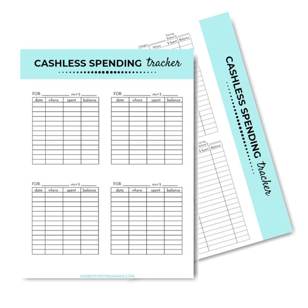 cashless spending tracker